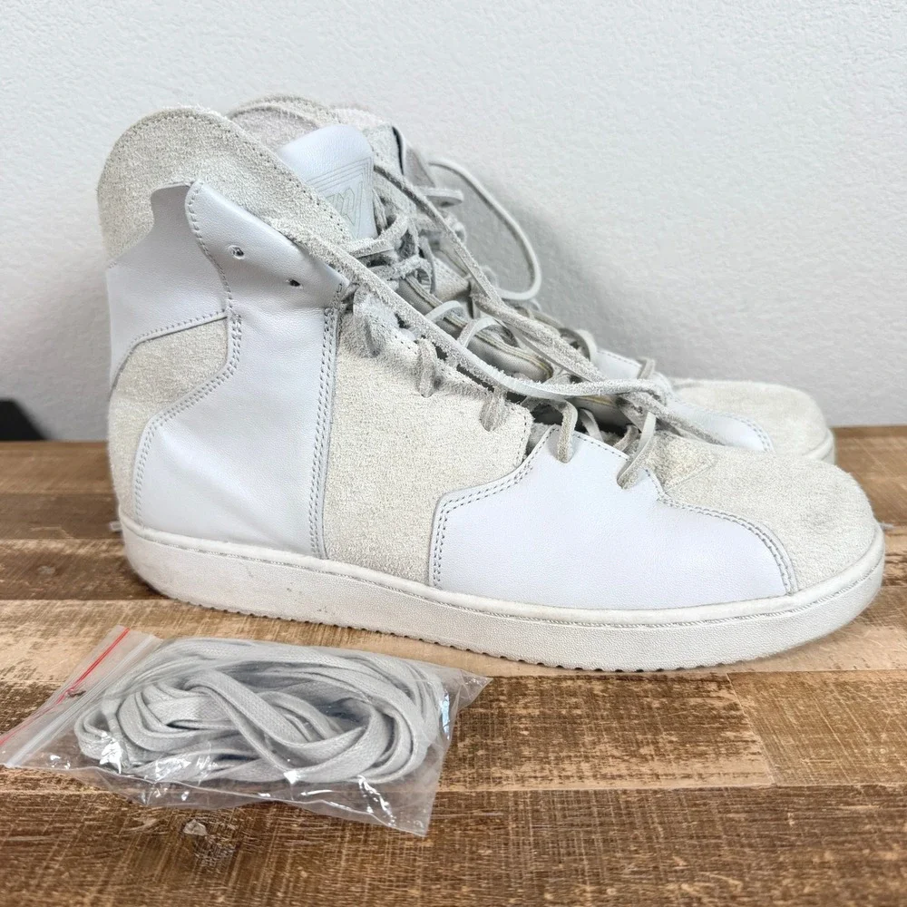 Jordan Westbrook 0.2 Sneakers Light Bone 10.5 Suede Leather High Top 854563-002